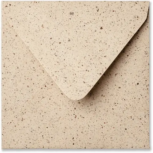 Envelop 16 x 16 cm Cacao