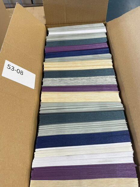 Doos vol met Enveloppen 12.5 x 14 cm