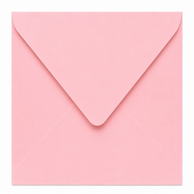 Envelop 15,5 x 15,5 cm Flamingo 2 (lange klep)