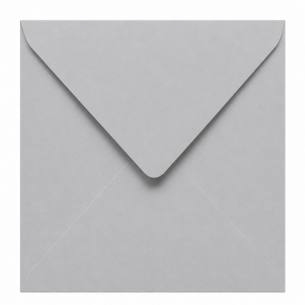 Envelop 15,5 x 15,5 cm Granite (korte klep)