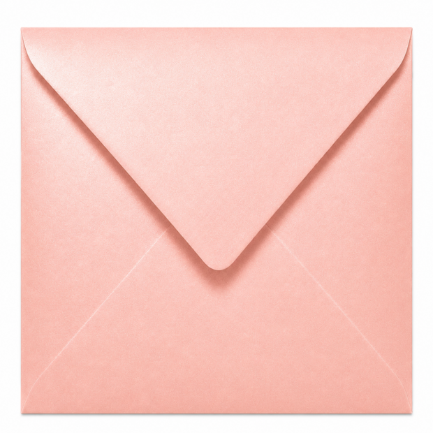 Envelop 16 x 16 cm Fresh Pink (korte klep)