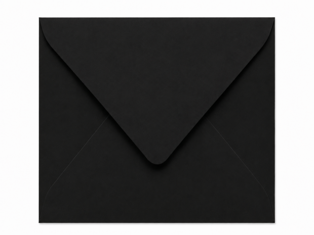 Envelop 8,2 x 11,3 cm Black 