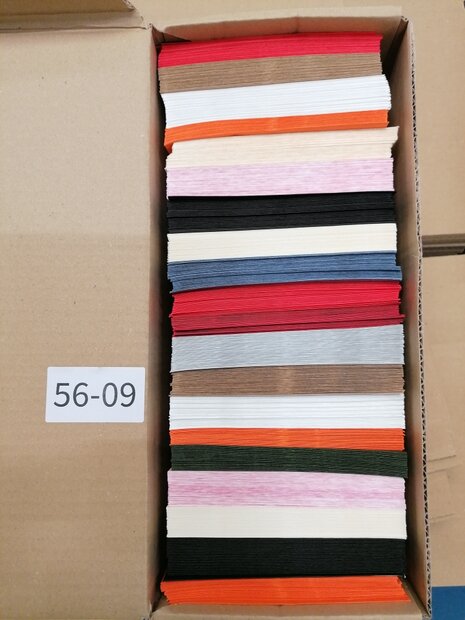 Doos vol met Enveloppen  14 x 14 cm 
