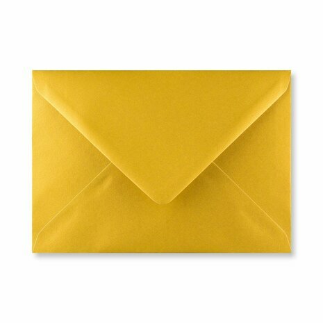 Envelop 11,4 x 16,2 cm Gold Metallic (lange klep)