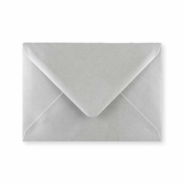 Envelop 16,2 x 22,9 cm Silver (lange klep)