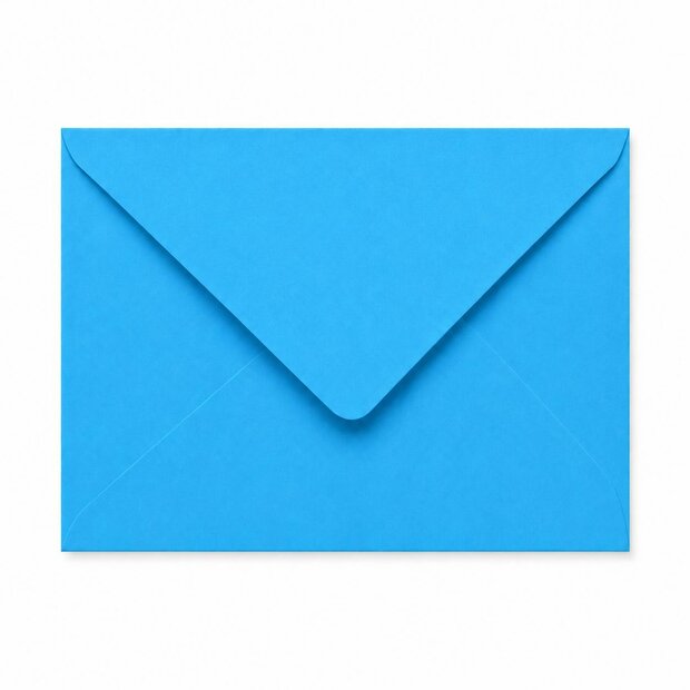 Envelop 16,2 x 22,9 cm Kingfisher Blue (korte klep)