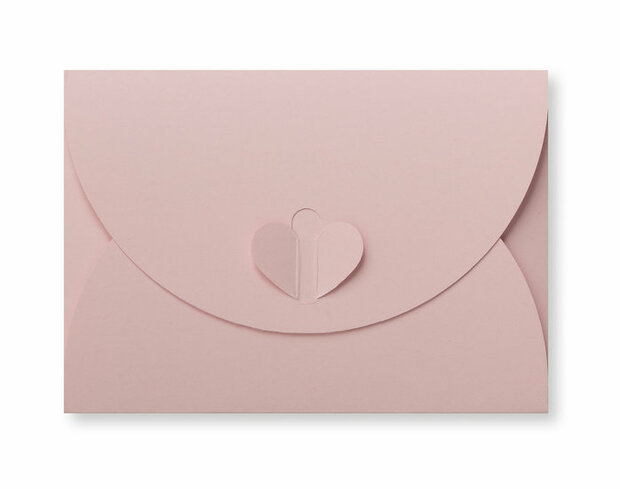 Cadeau Envelop 8 x 11,4 cm Lichtroze