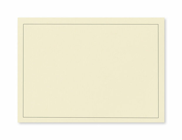 Rouw envelop 15.6 x 22 cm Zachtgeel