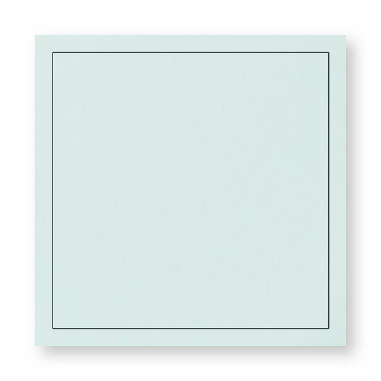 Rouw envelop 16 x 16 cm Zachtblauw
