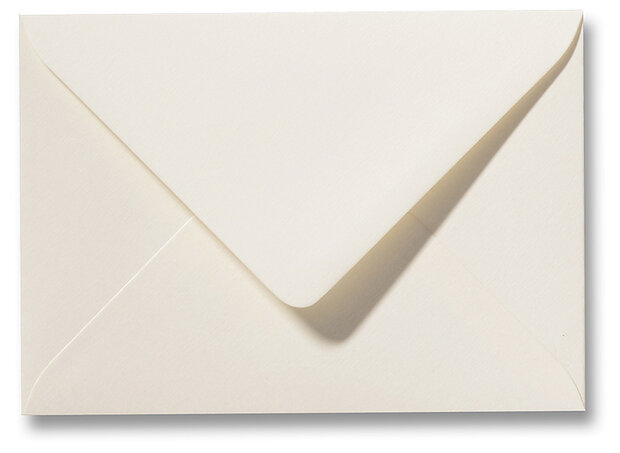 Envelop 11 x 15,6 cm Fiore Creme