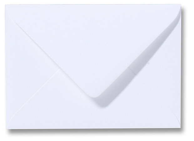 Envelop 11 x 15,6 cm Fiore Wit