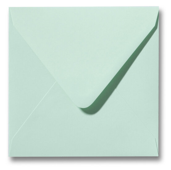 Envelop 12 x 12 cm Lentegroen