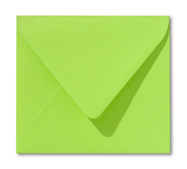 Envelop 12,5 x 14 cm Appelgroen