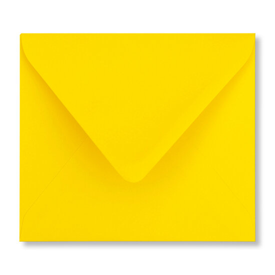 Envelop 12,5 x 14 cm Boterbloemgeel
