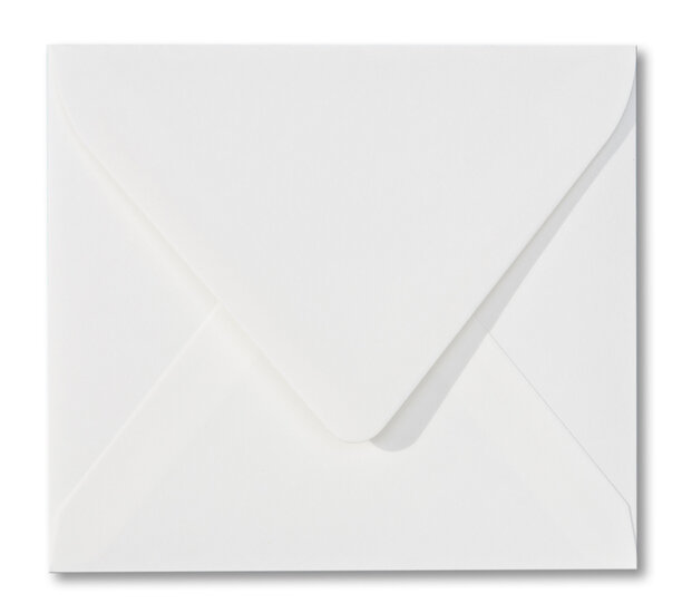 Envelop 12,5 x 14 cm Gebroken wit