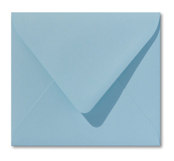 Envelop 12,5 x 14 cm Laguneblauw