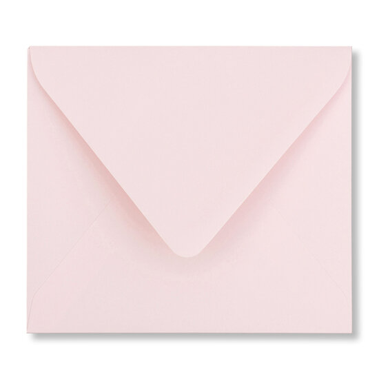 Envelop 12,5 x 14 cm Lichtroze