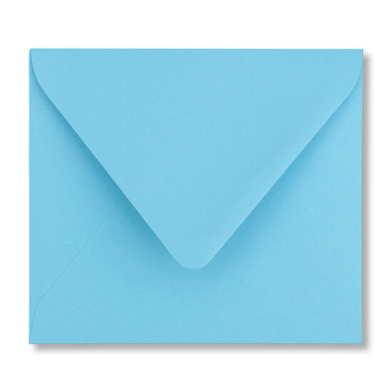 Envelop 12,5 x 14 cm Oceaanblauw