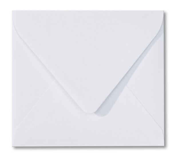 Envelop 12,5 x 14 cm Wit
