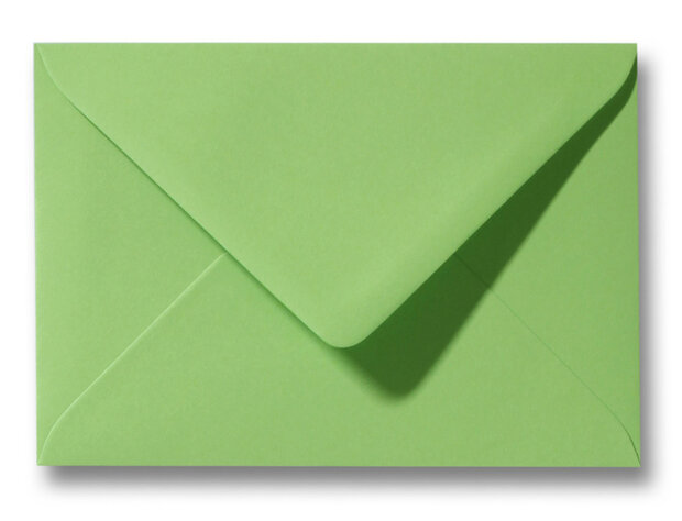 Envelop 12 x 18 cm Appelgroen