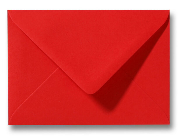 Envelop 12 x 18 cm Koraalrood