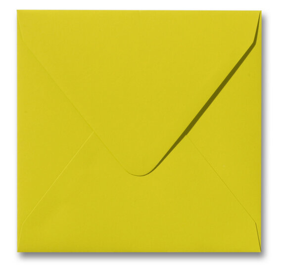 Envelop 16 x 16 cm Softskin Lime