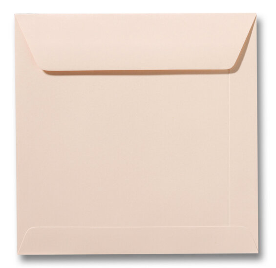 Envelop 22 x 22 cm Abrikoos