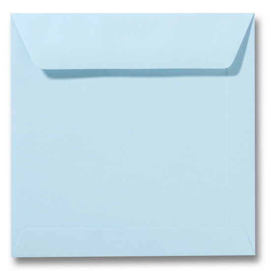 Envelop 22 x 22 cm Laguneblauw