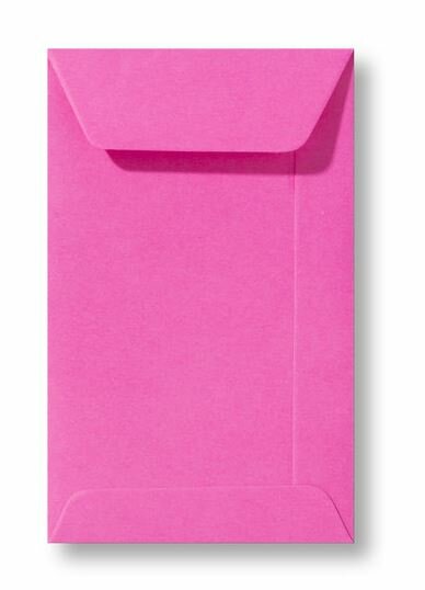 Envelop 6,5 x 10,5 cm Knalroze