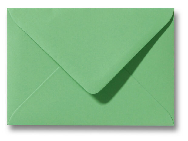 Envelop 9 x 14 cm Weidegroen
