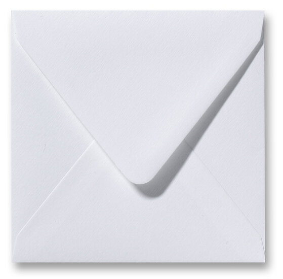 Envelop 12 x 12 cm Fiore Wit