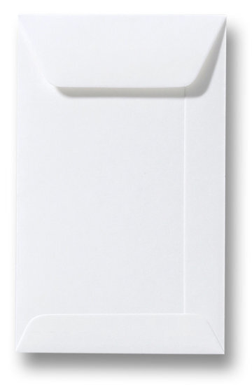 Envelop 6,5 x 10,5 cm Gebroken wit