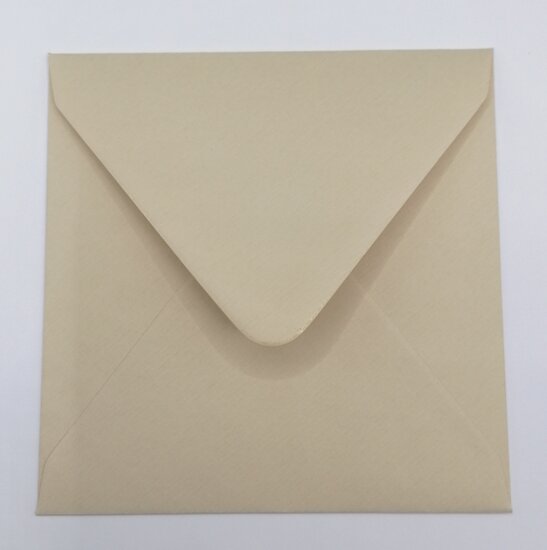 Envelop 14 x 14 cm Beige 