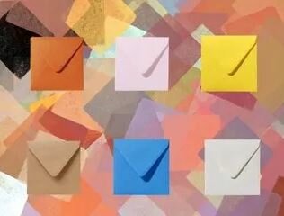 Vierkante enveloppen