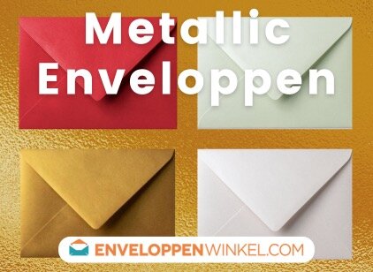 Metallic enveloppen van Enveloppenwinkel kopen Metallic enveloppen van Enveloppenwinkel kopen
