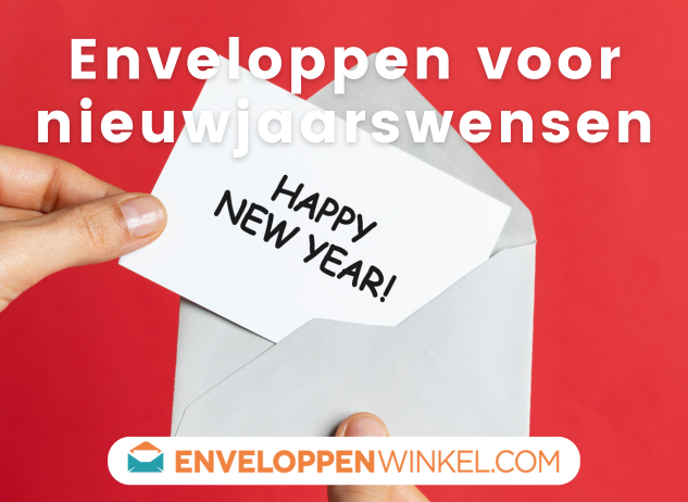 Enveloppen voor nieuwjaarswensen