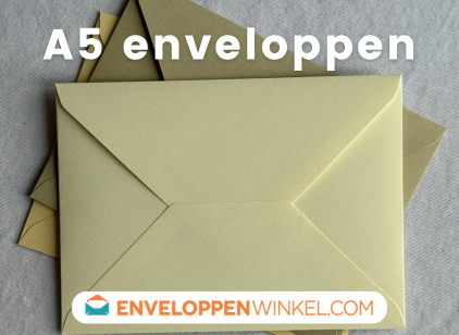 Gekleurde enveloppen A5: geef uw post een vrolijke touch