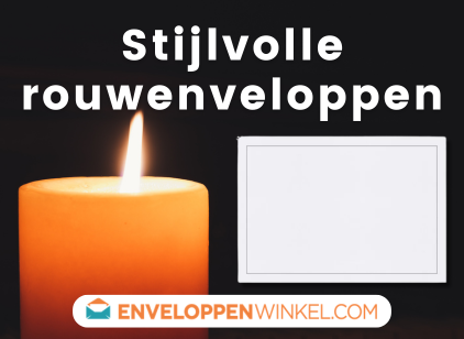 Stijlvolle rouwenveloppen