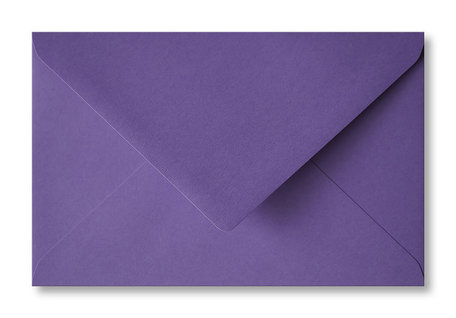 Envelop 12 x 18,5 cm Paars