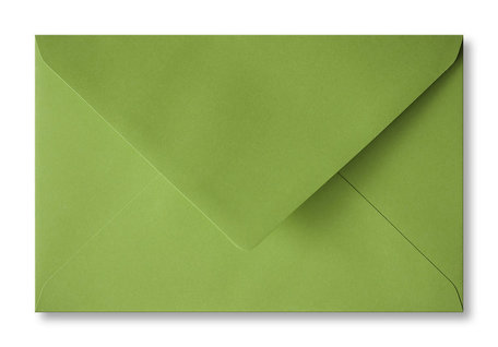 Envelop 12 x 18,5 cm Limoengroen