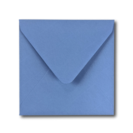 Envelop 14 x 14 cm Kraft babyblauw