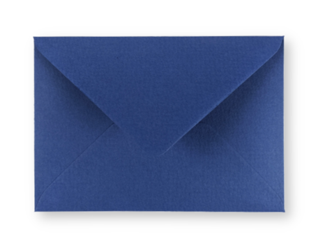 Envelop 11 x 15,6 cm Bosbesblauw Structuur