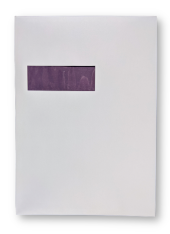 Envelop 23 x 32,5 cm Wit Venster