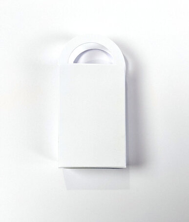 Geschenktasje Wit per 8 stuks