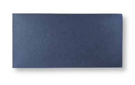 Ongerilde Kaart 13,5 x 27 cm Donkerblauw per 500 stuks