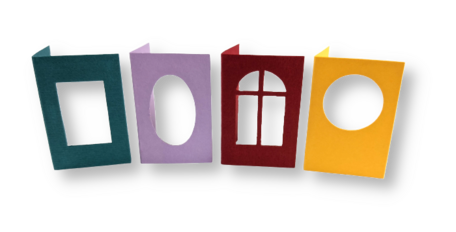 Passe-partout Kaart mini 3,3 x 4,8 cm 40 stuks