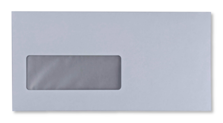 Vensterenvelop C5/6 11,4 x 22,9 cm Wit