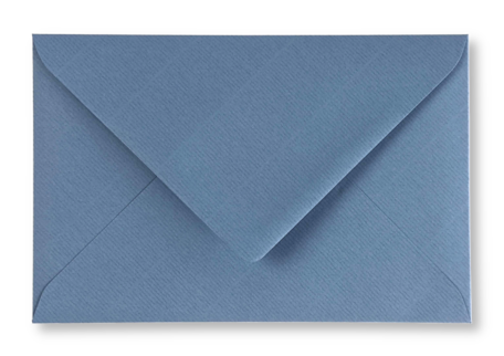 Envelop 12 x 18 cm Kraft blauwgrijs