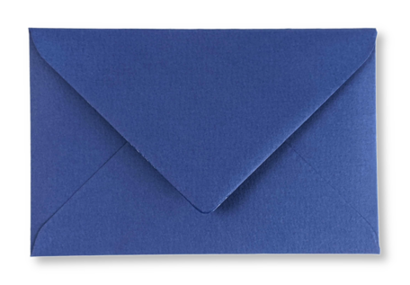 Envelop 12 x 18 cm Bosbesblauw Structuur