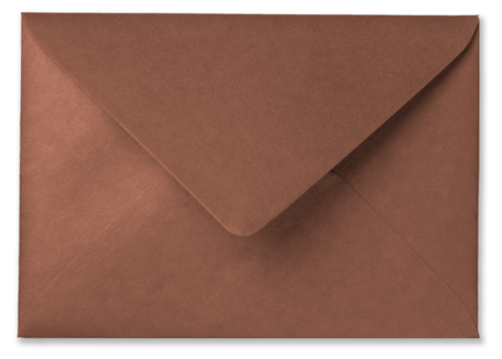 11 x 15.6 cm Copper Metallic Rustic